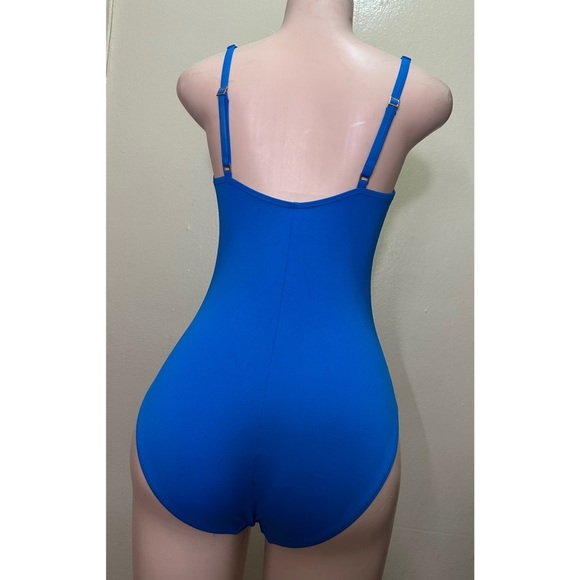 La Blanca Blue Women's Swimsuit - Picture 5 of 10